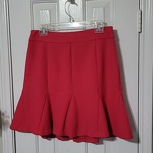 Banana Republic Flare Mini Skirt Size 8 Fuscia